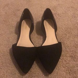 Nine West black Shelby flats